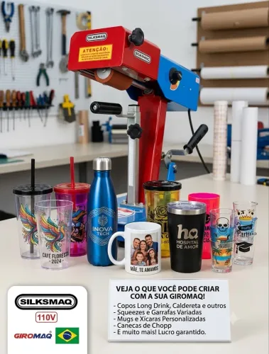 Máquina de transfer/sublimação 