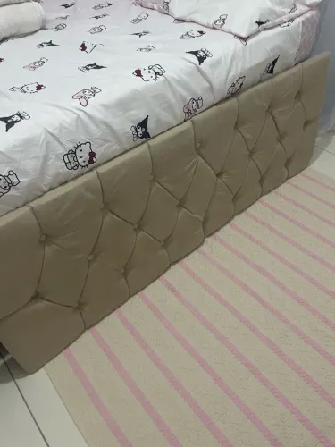 Cabeceira estofada cama queen