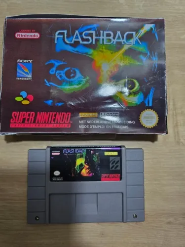 Jogo Super Nintendo Original Flashback - leia o anuncio