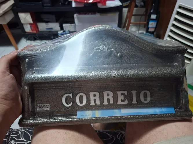 Caixa de Correio em Aluminio Nova Lacrada Estilo Colonial