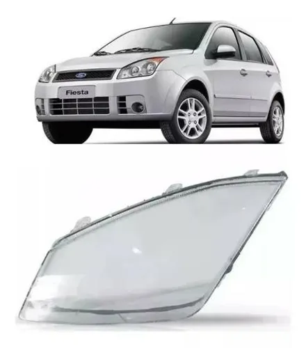 Lente Farol Ford Fiesta 2007 2008 2009 Esquerdo