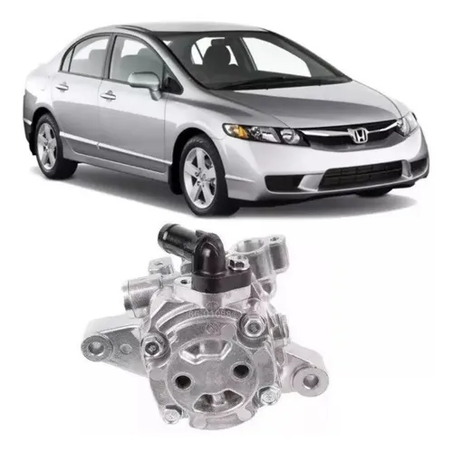 Bomba Direção Hidráulica New Civic 2006 A 2011 Com Polia nova