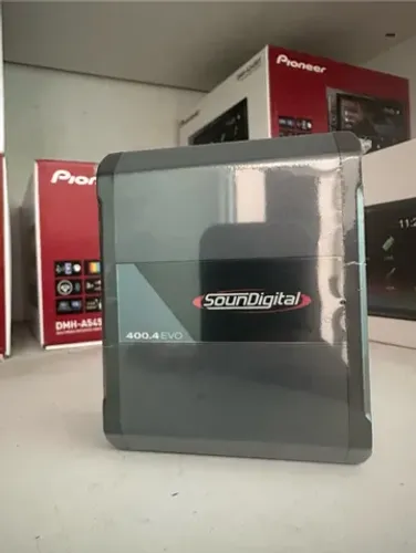 Modulo amplificador Soundigital SD400.4 EVO Digital Novo 1 ano de garantia