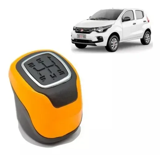 Bola De Câmbio Do Fiat Uno 2011 Preto / Amarelo