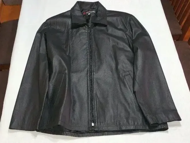 Jaqueta Masculina Social de Couro Legitimo