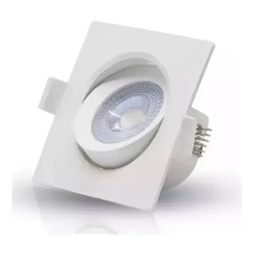 Kit 10 - Spot LED 7w 9cm 3000k BQ / 6000k BF