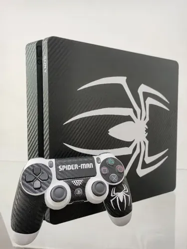 PS4 Slim 1 TB Personalizado Spider Man