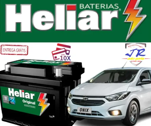Bateria Heliar 60Ah 12v Automotivo