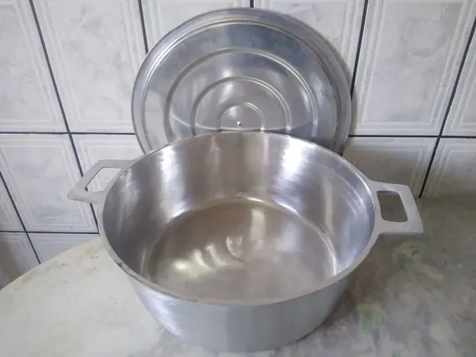 Panela de alumínio batido N45 Grande na Oferta 350 reais avista