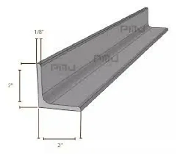 Cantoneira de Aço 2''x2''x1/8'' 6m