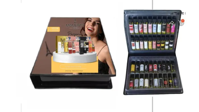 Perfumes contra tipos das melhores fragrâncias importadas.