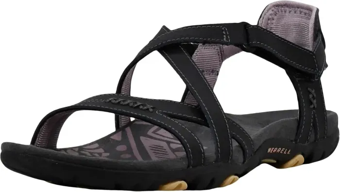 Sandalia de couro Merrell papete importada nova