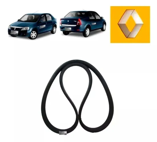 Correia Alternador + Tensor Original Renault sandero duster logan symbol kangoo