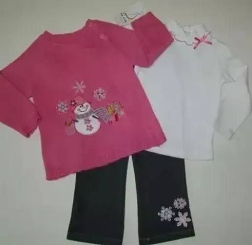 Conjunto Infantil Três Peças  - Menina