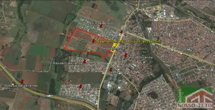 TERRENO À VENDA | PARQUE OLÍVIO FRANCESCHINI | HORTOLÂNDIA