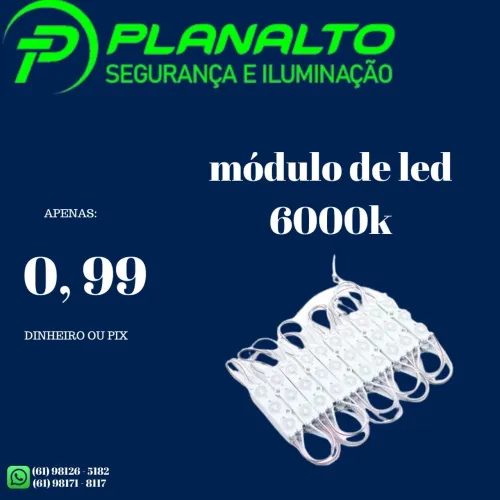 Módulo de led 6000k 3w 12V