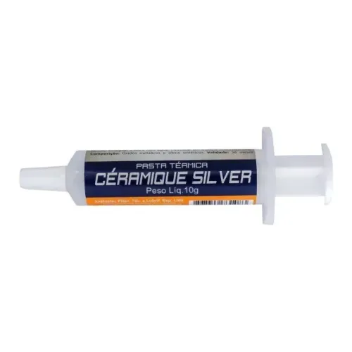 Pasta Térmica Implastec Céramique Silver 10g 1.4W/MK - WZetta