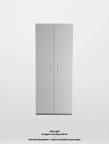 armario dispensa 80cm duas portas e prateleiras  