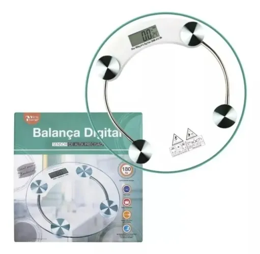 Balança Digital Até 180 Kg - Novo
