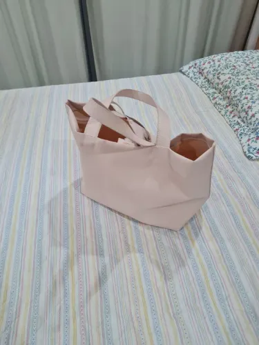 Bolsa grande espaçosa (sapatinho de luxo)