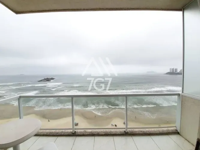 ANDAR ALTA, DE FRENTE PARA A PRAIA DAS PITANGUEIRAS - GUARUJÁ
