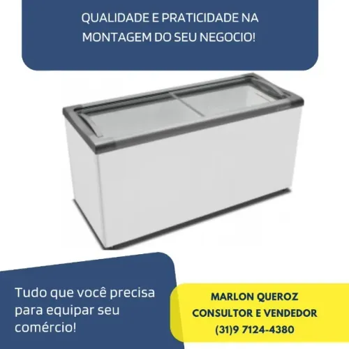 Freezer Metalfrio Horizontal Novo