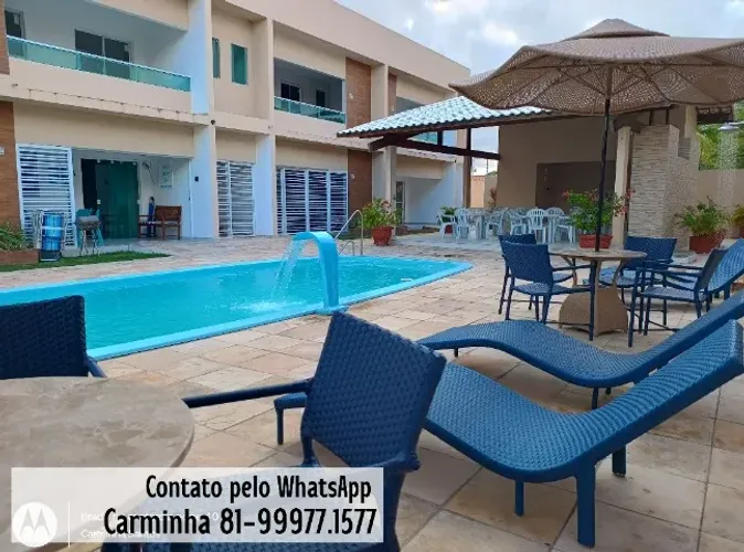 Alugo Lindo Apartamento Térreo Mobiliado na Praia dos Carneiros - Tamandare - PE