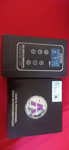 Dermógrafo para micropigmentação e tatuagem Aston Adapt Pen Rosa