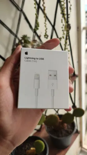 Cabo para iPhone original Apple. NOVO SEM USO