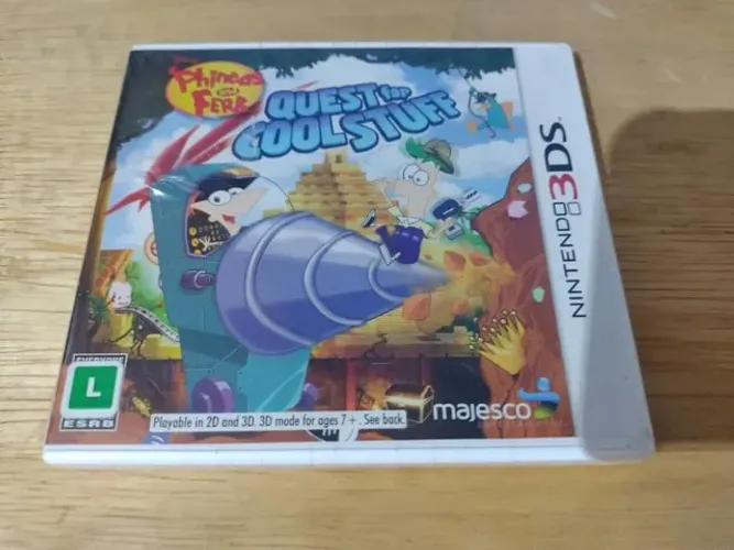 Phineas And Ferb Quest For Cool Stuff - Jogo Nintendo 3ds