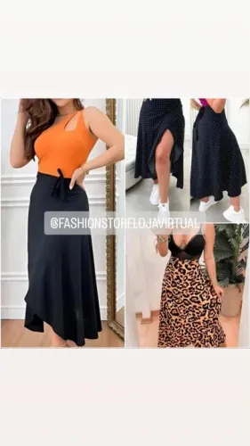 Saia envelope longa cores da foto . Veste p ao g
