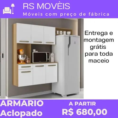 Armário Acoplado para Cozinha