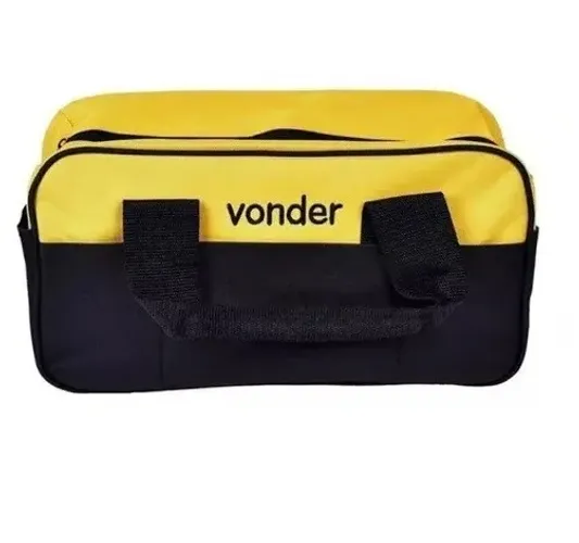 Bolsa Em Lona Para Ferramentas Com Alça Em Nylon Bl005 Vd Cor Amarela E Preta