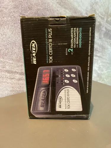 Relógio Controlador Horário Tok Certo III Plus da Beatek