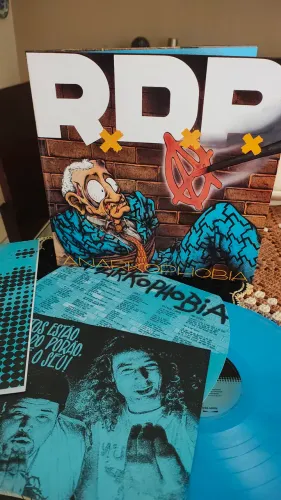 Ratos de Porão RDP - Anarkophobia Vinil novo  Punk rock