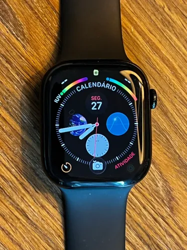 Apple Watch series 10 46mm, garantia até janeiro de 2026.