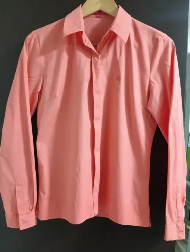 Camisa Les Chemises Coral 38 tecido com elastano.