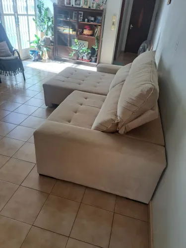 Sofá retrátil e reclinavel 2,90 m ( estende 1,80m p frente)
