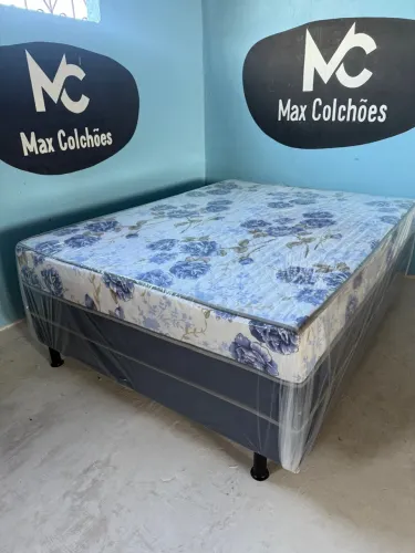 Cama Box Casal Molas Bonnel