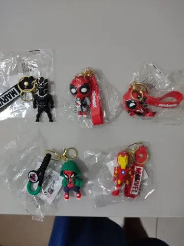 Chaveiros Marvel preço por unidade