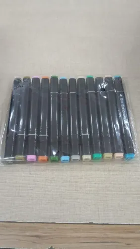 Marcadores Artísticos Touch - Kit com 12 Cores