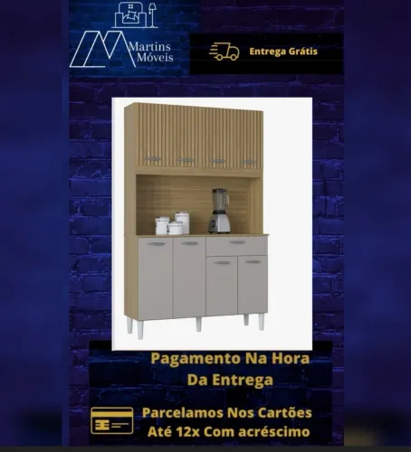 GRANDE PROMOÇÃO*KIT COZINHA POQUEMA ENTREGA GRÁTIS ACEITA CARTÃO