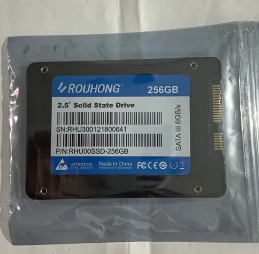 Ssd 256gb novo promoção para hj 