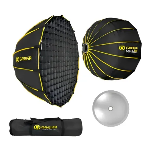 Softbox Grid 85cm Beauty Dish Bowens Montagem Rapida Greika