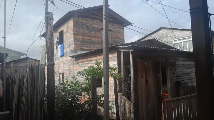 Casa na área de ressaca