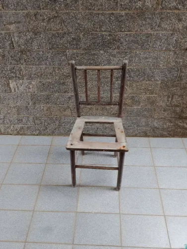Antiga cadeira reforma