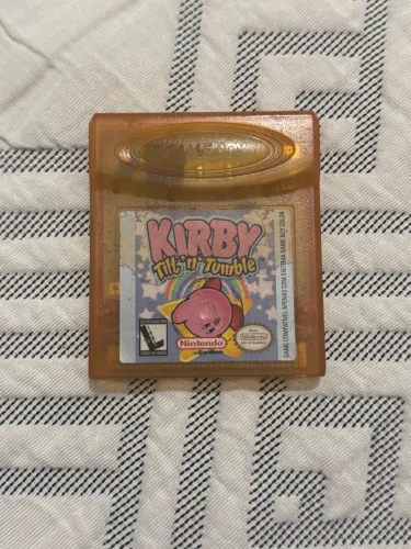 Kirby Tilt And Tumble Game boy Color