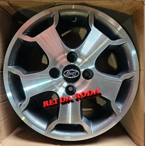 Jogo de Rodas ARO15 - HB20 - Originais Hyundai