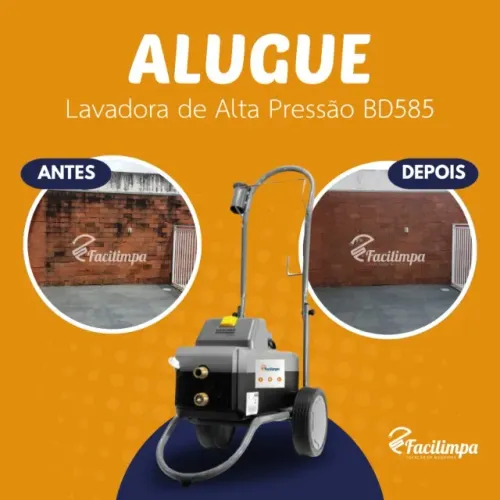 LOCAÇÃO DE LAVADORA DE ALTA PRESSÃO - FACILIMPA