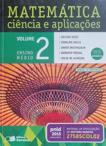 Livro de Matemática - Ciência e Aplicações - Vol. 2
